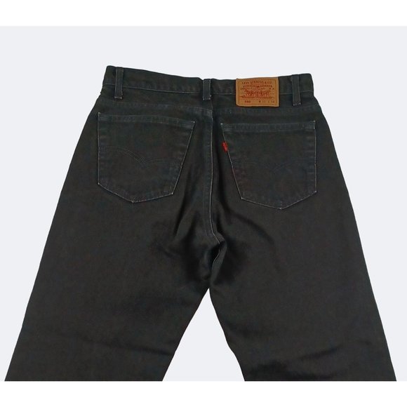 Vintage Levi's 550 Relaxed Fit Men's Red Tab Jeans Size 33x34 USA Made '92 - Picture 3 of 10